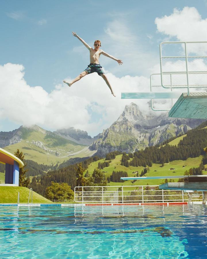 Hotel Huldi Adelboden Eksteriør bilde
